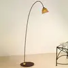 Image de Holländer Gracieux lampadaire SNAIL 1 amp. fer, brun et doré