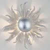 Image de Holländer Merveilleuse applique SONNE SILBER Ø 45 cm