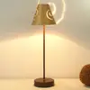 Image de Holländer Élégante lampe à poser Schneckenhut Gold en fer