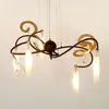 Image de Holländer Belle Suspension LED Casino à 5 lampes