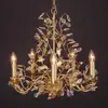 Image de Holländer Ravissant lustre Buono à 5 lampes doré