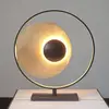 Image de Holländer Lampe à poser Satellite doré et brun, hauteur 58