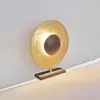 Image de Holländer Lampe à poser Satellite 52 cm dorée/brune