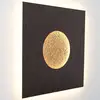 Image de Holländer Applique LED Luina, 80x80 cm, intérieur doré