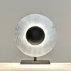 Image de Holländer Lampe à poser Satellite 52 cm argentée/noire