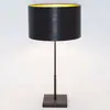 Image de Holländer Lampe à poser Bambou, brune-noire/dorée