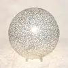Image de Holländer Lampe à poser Lily Grande, Ø 43 cm, argentée