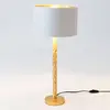 Image de Holländer Lampe table Cancelliere Rotonda blanche/or 57 cm