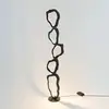 Image de Holländer Lampe sur pied LED Infernale, noir/argent, 5 lampes, fer