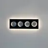Image de Holländer Applique LED Fasi Della Luna, noire/argentée