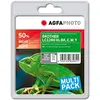 Image de Agfa Photo APB1280XLSETD Cartouche d'encre Noir/Cyan/Magenta/Gauche