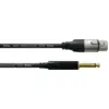 Image de Câble Audio XLR Femelle/jack Mono 10 M
