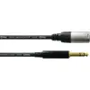 Image de Câble Audio Stéréo XLR Mâle/jack Mâle Stéréo 3 M