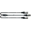 Image de Cordial CFY03FMM Câble Y XLR F./2 XLR M. - 30cm