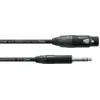 Image de Câble Audio Stéréo XLR Femelle/jack 5 M