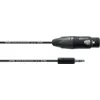 Image de Cable Audio Asymtrique XLR Femelle/minijack Stéréo 1,5 M
