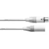 Image de Câble Micro XLR 10 M Blanc