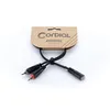 Image de Cordial Câble Y bretelle mini-jack stéréo femelle / 2 RCA 30 cm