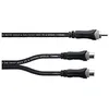 Image de Câble Y bretelle RCA mâle / 2 RCA femelles 30 cm