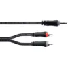 Image de Câble Y Bretelle Mini-jack Stéréo / 2 RCA 5 M