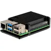 Image de Joy-it Armor Case Block Boîtier pour Ordinateur monocarte Convient pour (Kits de développement): Raspberry Pi Noir