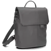 Image de Zwei Mademoiselle.M MR8 Sac à Dos de Ville pour Femme en Cuir synthétique Souple, Rabat magnétique, Compartiment Principal avec Fermeture éclair, Compartiment rembourré pour Tablette, Dos rembourré,