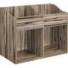 Image de Zomo VS-Box 200/2 meuble vinyles, zebrano