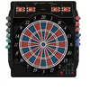 Image de Karella Cible de fléchettes électronique CB-50 avec 27 Jeux et 159 Variantes de Jeu, Dimensions exactes du Tournoi en Version 2 Trous, Appareil Professionnel