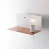 Image de Eco-Light Applique murale Flash, blanc, largeur 33 cm, aluminium