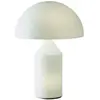 Image de Oluce - Lampe de table Atollo 235, verre opale.