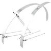 Image de Contec schutzblechset flat fender 28 '- 42 mm de large (argent)