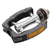Image de CONTEC cPI pédale tour/trekking - 038 qR emballage blister, 9/16, roulement à bille, qRDII corps aluminium, plastique-cage avec surface antidérapante kraton-axes crMo-réflecteur intégré avec fermeture rapide avec aufbewahrungsbeu qRDI