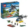 Image de Lego city - 60067 - jeu de construction - la poursuite en hélicoptère en occasion ou reconditionné