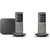 Image de Téléphone Fixe sans fil - GIGASET CL 660 Duo Anthracite - Écran couleur rétroéclairé - Répertoire 400 contacts