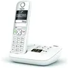 Image de Gigaset AS690A - Téléphone fixe sans fil avec répondeur, grand écran rétroéclairé pour un affichage ultra lisible, fonction blocage d'appels - Blanc [Version Française]