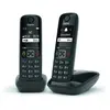 Image de Gigaset AS690 Duo - Téléphone fixe sans fil - 2 combinés - Noir