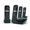 Image de Gigaset AS690A Téléphone fixe Quattro Noir [Version Française]