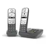 Image de Téléphone fixe sans fil avec répondeur - A635A Duo - Anthracite GIGASET