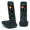 Image de Gigaset C575 Duo - Téléphone fixe sans fil avec grand écran rétro-éclairé couleur, fonctions mains libres et blocage d'appels - 2 combinés - Noir [Version Française]