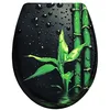 Image de WOLTU Couvercle de WC avec SoftClose fonction,Abattant WC en Duroplaste Siège de toilette Design Déco Forme O