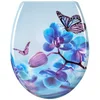 Image de WOLTU Couvercle de WC avec SoftClose fonction,Abattant WC en Duroplaste Siège de toilette Design Déco,WS2448