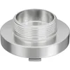 Image de Wiltec Accouplement Storz C/52 mm   49 x 126 x 126 mm   en Aluminium   avec Manchon rotatif 120°   Filetage mâle 3" (87,45 mm)   Raccord pour Tuyaux pompier Irrigation Arrosage Lance incendie