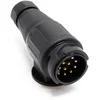 Image de Adaptateur Prise remorque 13 Broches 12V Feux Stop Clignotant Feu Brouillard Feu arrière