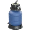 Image de WilTec Filtre à Sable et Particules   60 x 33 cm   avec Cuve filtrante et 5 Positions de réglage Dont Rinçage et Hivernage   Max. 21 kg   pour Filtration Swimming Pool Piscine Hors-Sol