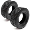 Image de Wiltec Lot de 2x Pneu 13x5.00-6 pour tracteur à pelouse   305 x 305 x 110 mm   avec Profil à crampons   capacité de charge max. 145 kg   pour Roue Tondeuse à gazon Brouette Chariot Diable