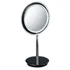 Image de Decor Walther Miroir cosmétique rond à LED avec fonctionnement à piles BS 15 Touch de