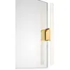 Image de Decor Walther Omega 1 applique pour miroir dorée