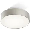 Image de , Plafonnier rond à intensité variable conect N LED par Decor Walther, Nickel Satiniert, CONECT 26 N LED