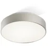 Image de , Plafonnier rond à intensité variable conect N LED par Decor Walther, Nickel Satiniert, CONECT 32 N LED