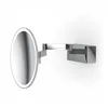 Image de Decor Walther Vision R Miroir cosmétique mural LED, chrome brillant, grossissement x5